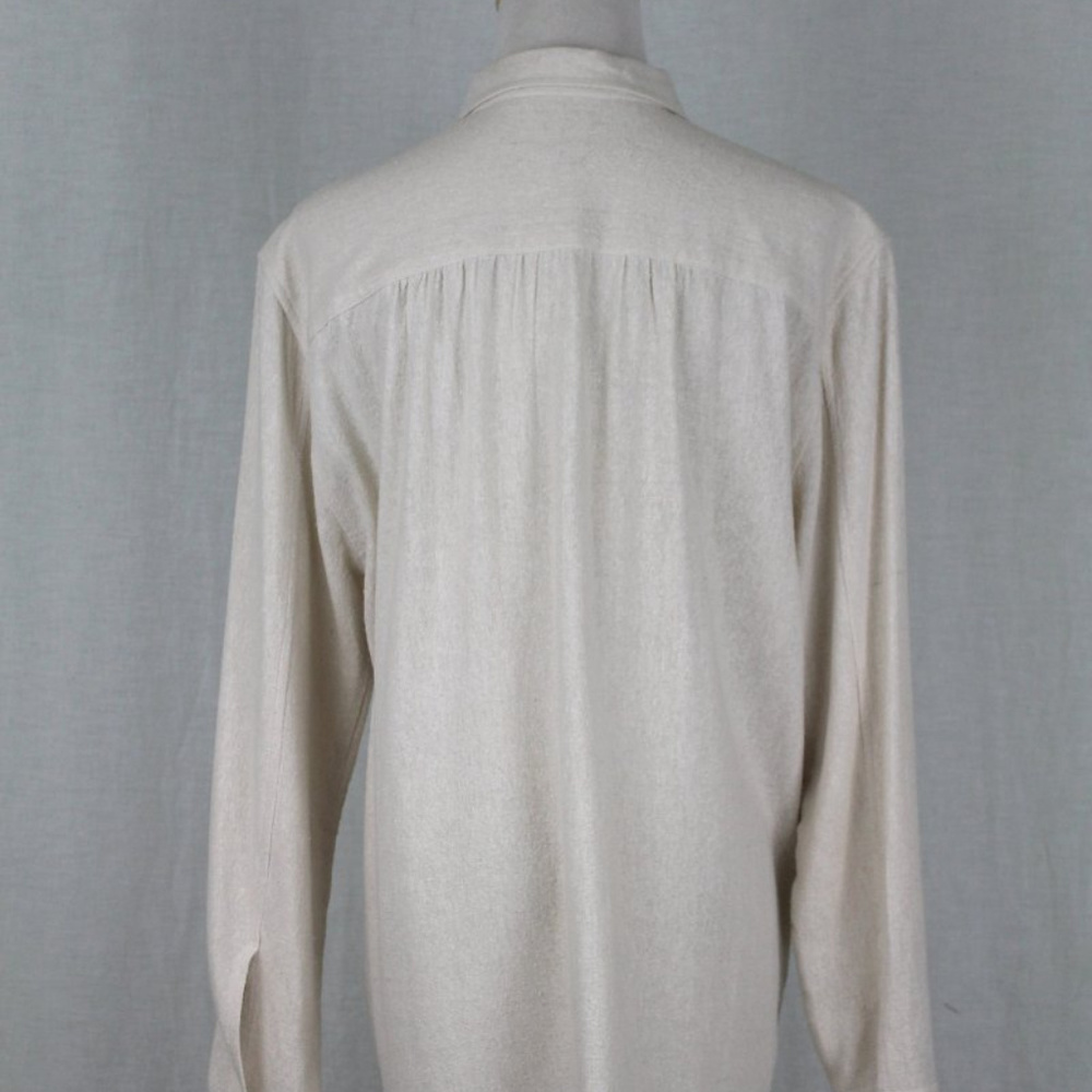 Swildens Paris Raw Silk Oversized Blouse - Picture 4 of 8